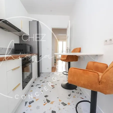 Bail Mobilite - Urban Retreat In Paris- Newly Renovated Apartment Paris