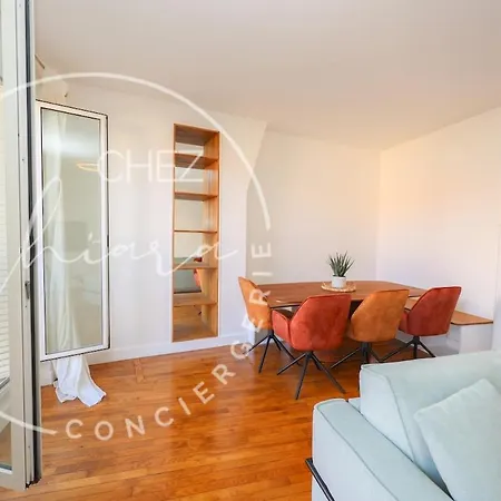 Bail Mobilite - Urban Retreat In Paris- Newly Renovated Apartment